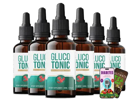 GlucoTonic 6 bottles